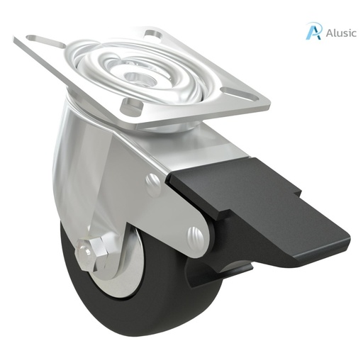 [ 084.404.008] Alusic Swivel castor with brake