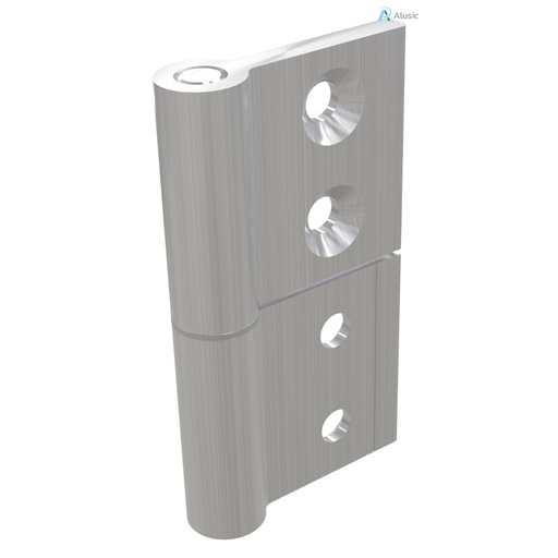 [084.500.012] Alusic Aluminium hinge