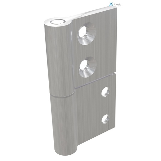 [084.500.014] Alusic Aluminium hinge