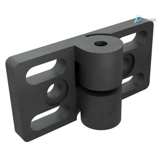 [084.501.017] Alusic Zamak hinge