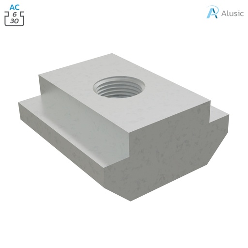 [084.302.093] Alusic Sliding block 10x10 mm