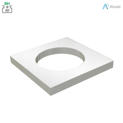 [084.303.004] Alusic Square washer 19x19 mm