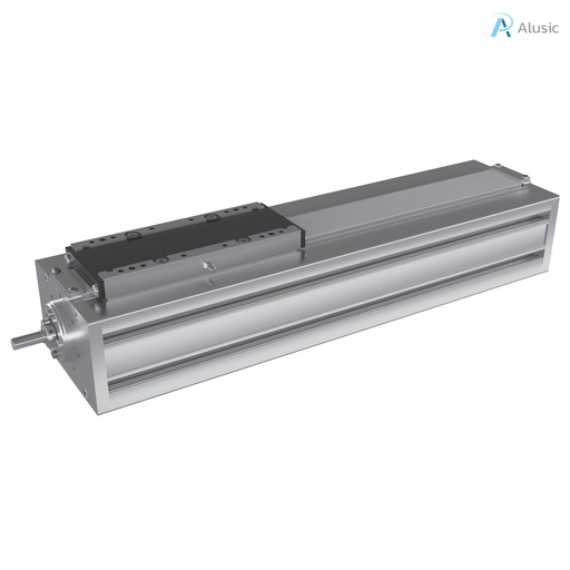 [811.THHS] Alusic linear actuator 811.THHS, screw transmission, ball bearing guides size 15, 90x195 profile