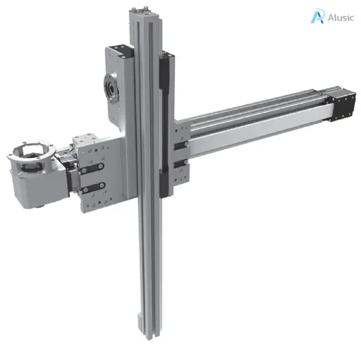 [834.HHL/835.HHL] Alusic self-aligning linear actuators 834.HHL/835.HHL, ball bearing guides size 20, 90x90 profile and 45x45 profile