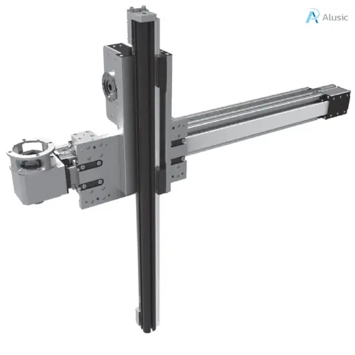 [836.HHL/837.HHL] Alusic self-aligning linear actuators 836.HHL/837.HHL, ball bearing guides size 20, 90x90 profile and 45x45 profile