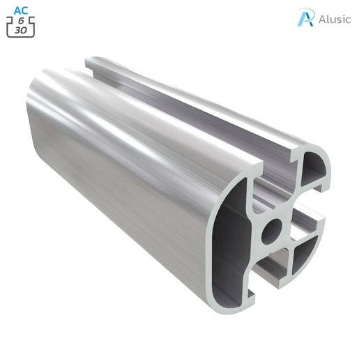 [800.029.013] Alusic Aluminium Profile, 30x30 mm