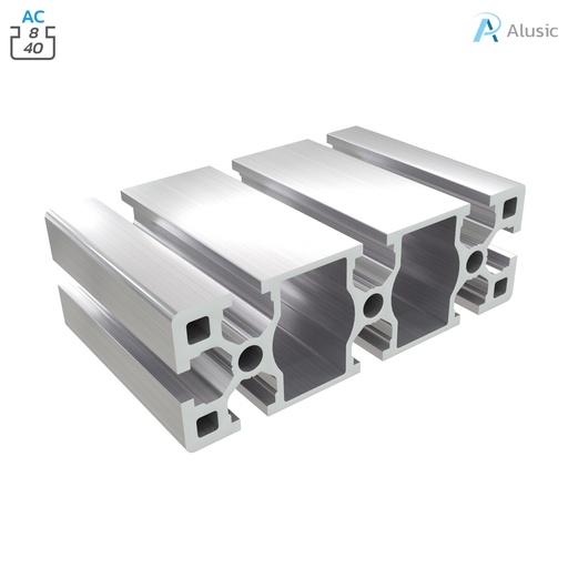 [ 084.102.011] Alusic Aluminium Profile, 40x120 mm