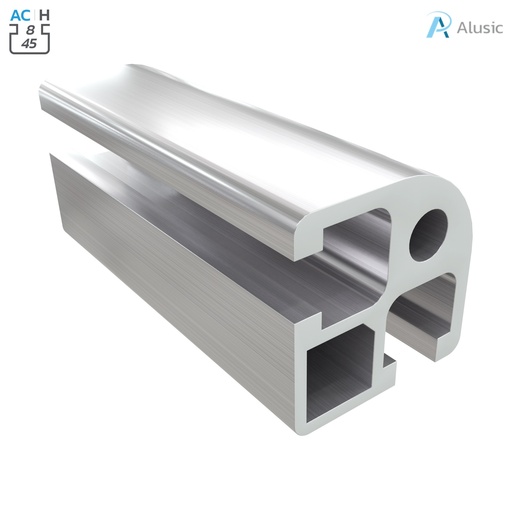 [ 084.101.010] Alusic Aluminium Profile, 32x32 mm