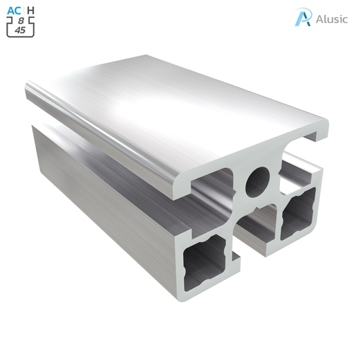 [084.101.011] Alusic Aluminium Profile, 32x45 mm