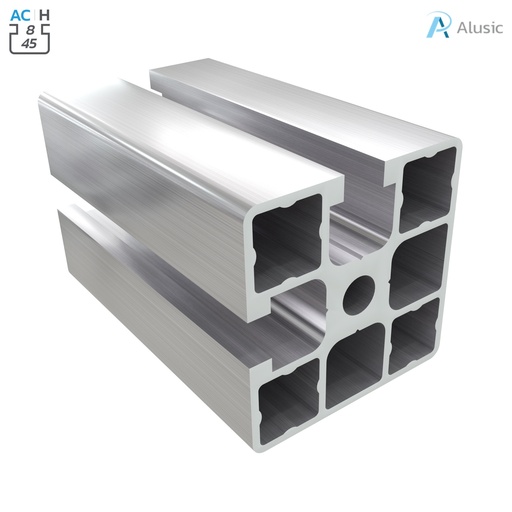 [084.101.085] Alusic Aluminium Profile, 45x45 mm