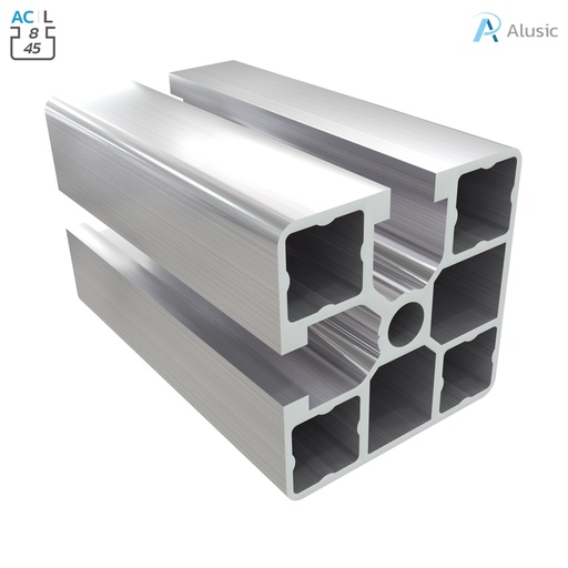 [ 084.101.089] Alusic Aluminium Profile, 45x45 mm
