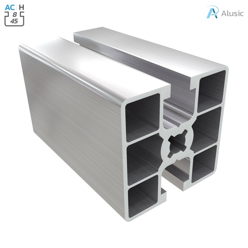 [ 084.101.038] Alusic Aluminium Profile, 45x45 mm
