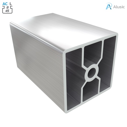 [ 084.101.031] Alusic Aluminium Profile, 45x45 mm