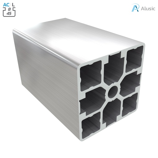 [ 084.101.059] Alusic Aluminium Profile, 45x45 mm