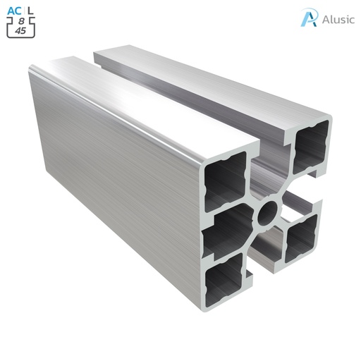 [ 084.101.094] Alusic Aluminium Profile, 45x45 mm