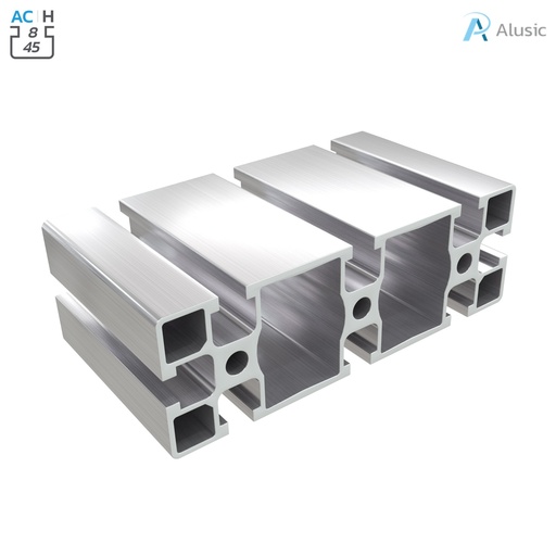 [084.101.028] Alusic Aluminium Profile, 45x135 mm