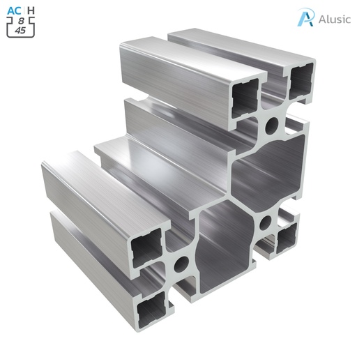 [084.101.069] Alusic Aluminium Profile, 90x90 mm, L-beam