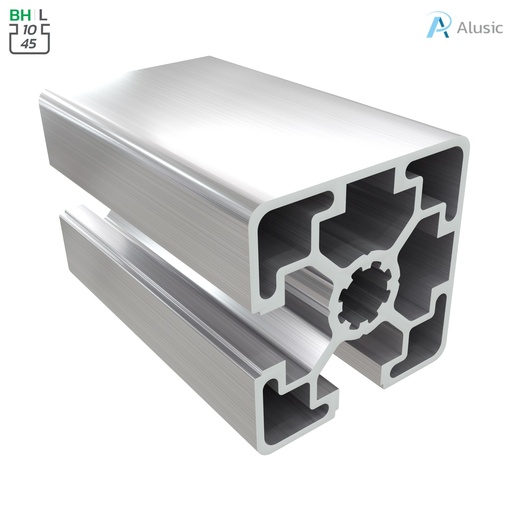 [084.105.011] Alusic Aluminium Profile, 45x45 mm