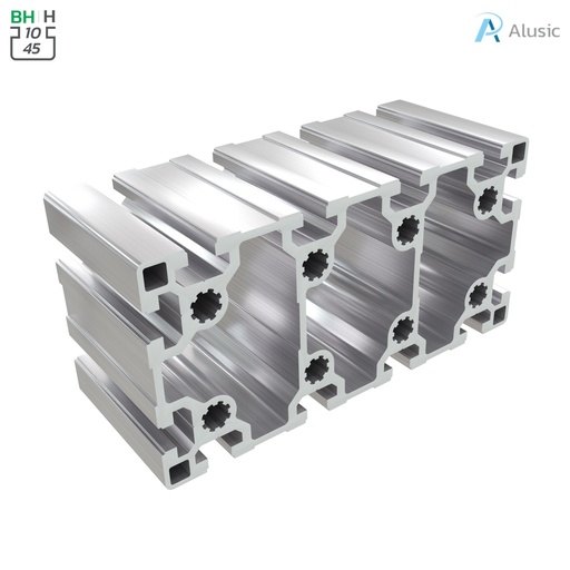 [084.105.013] Alusic Aluminium Profile, 90x180 mm