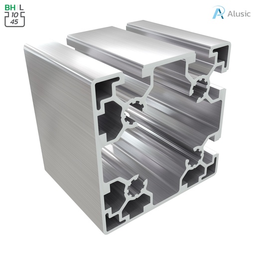 [ 084.105.016] Alusic Aluminium Profile, 90x90 mm