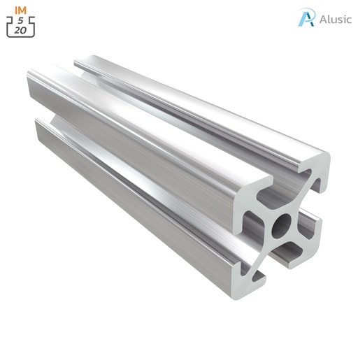 [ 084.116.001] Alusic Aluminium Profile, 20x20 mm