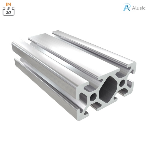 [ 084.116.002] Alusic Aluminium Profile, 20x40 mm